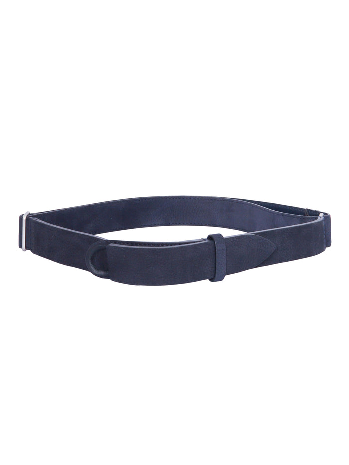Belt Blue Calf Leather