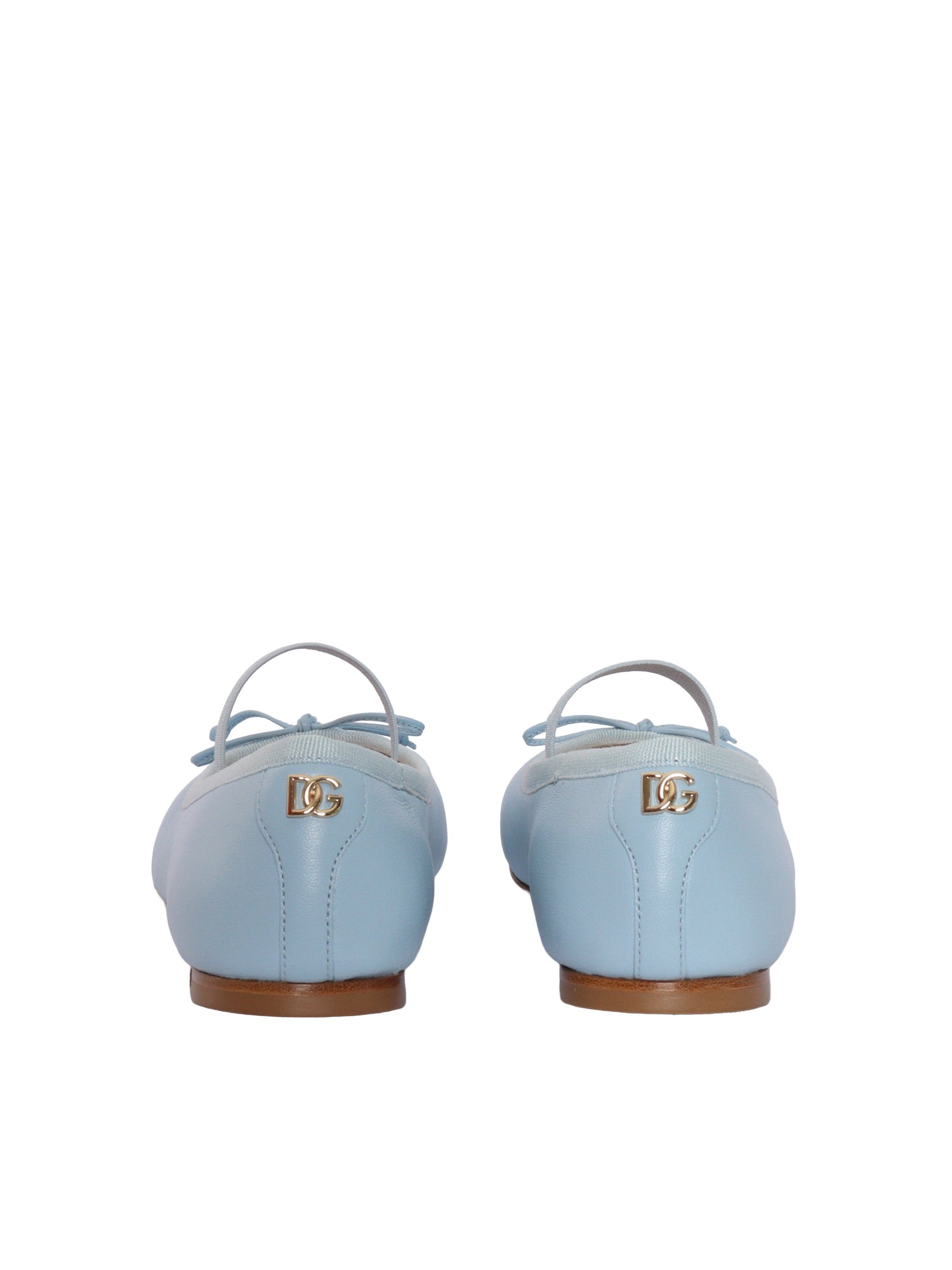 BALLERINAS Light Blue Flat Shoes