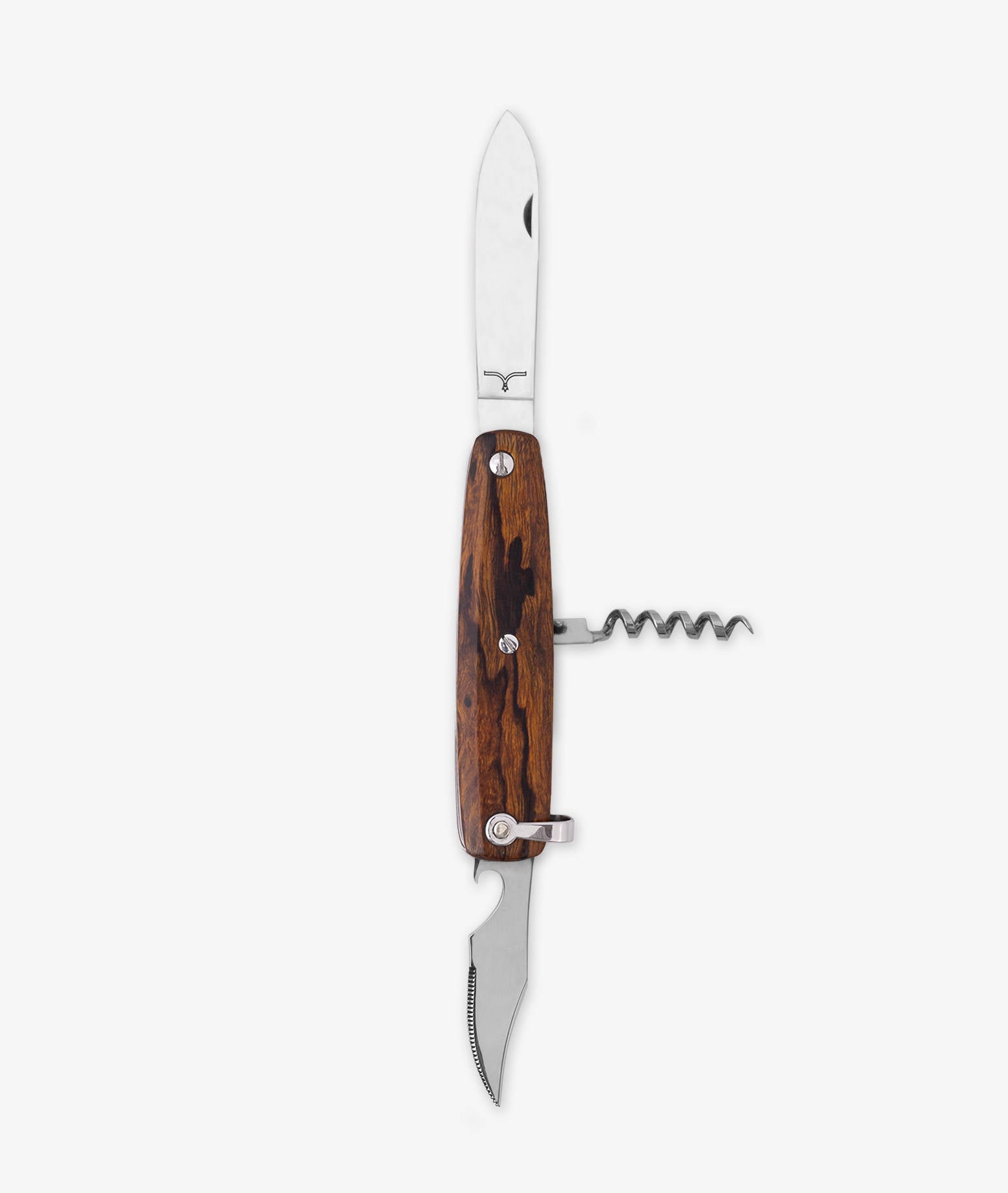 Ironwood Canif 3 Tools Brown Collectors Knives