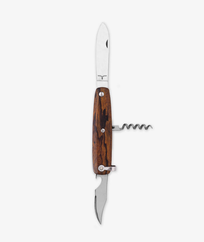 Ironwood Canif 3 Tools Brown Collectors Knives