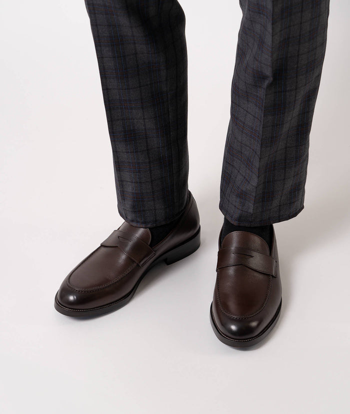 Leather Loafer Jonathan Chocolate