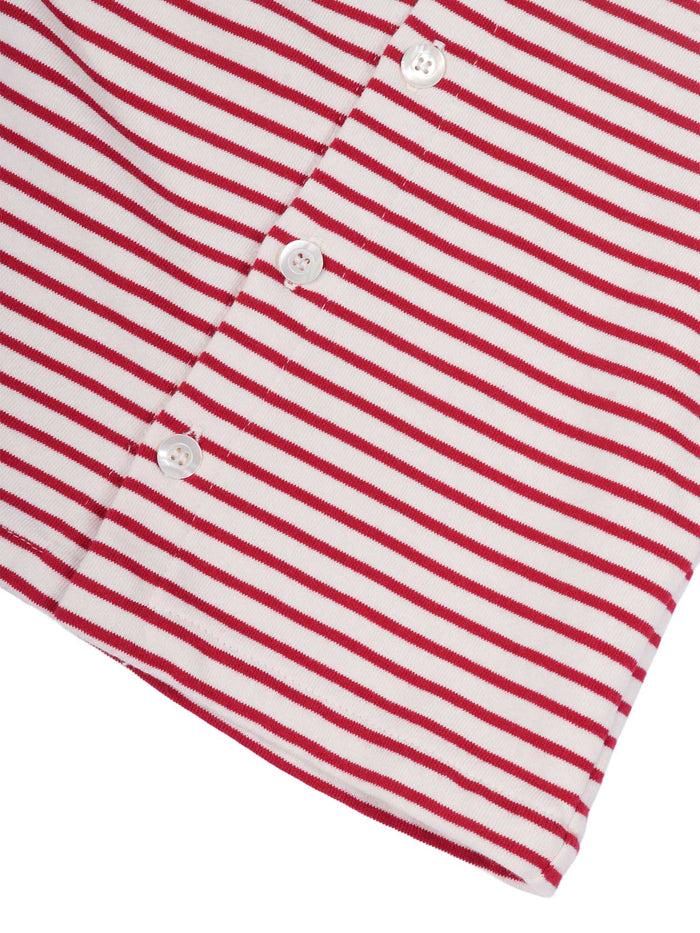 Hood Red Cotton Polyamide Elastane Sweatshirt