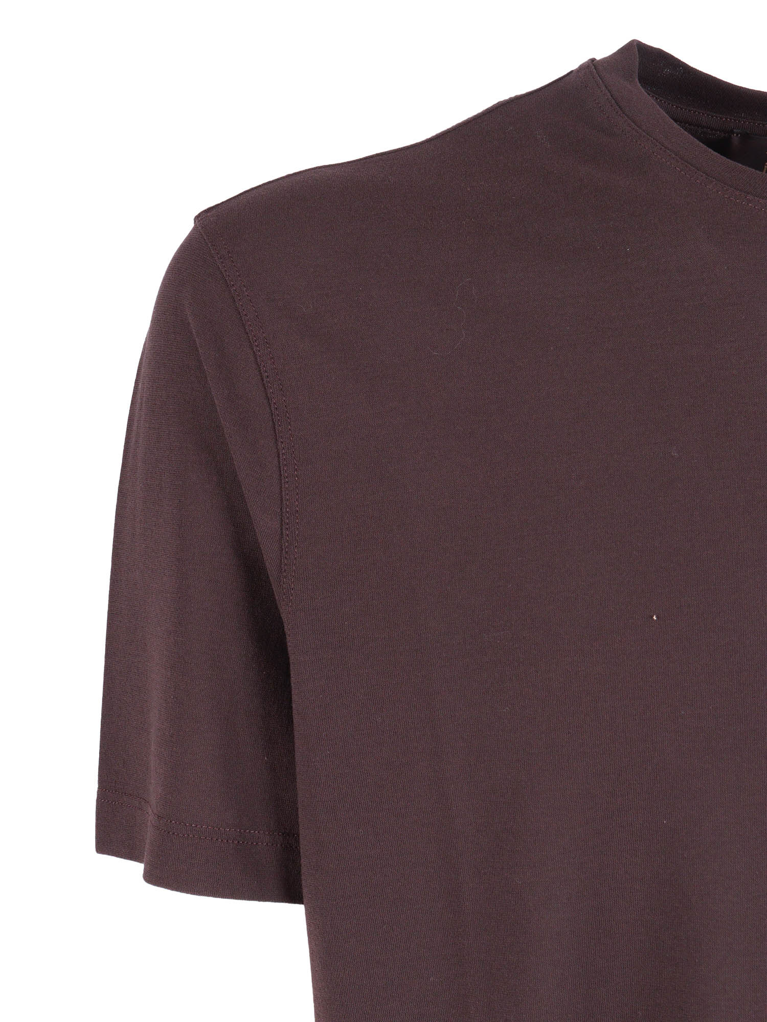 T-SHIRT Brown Cotton