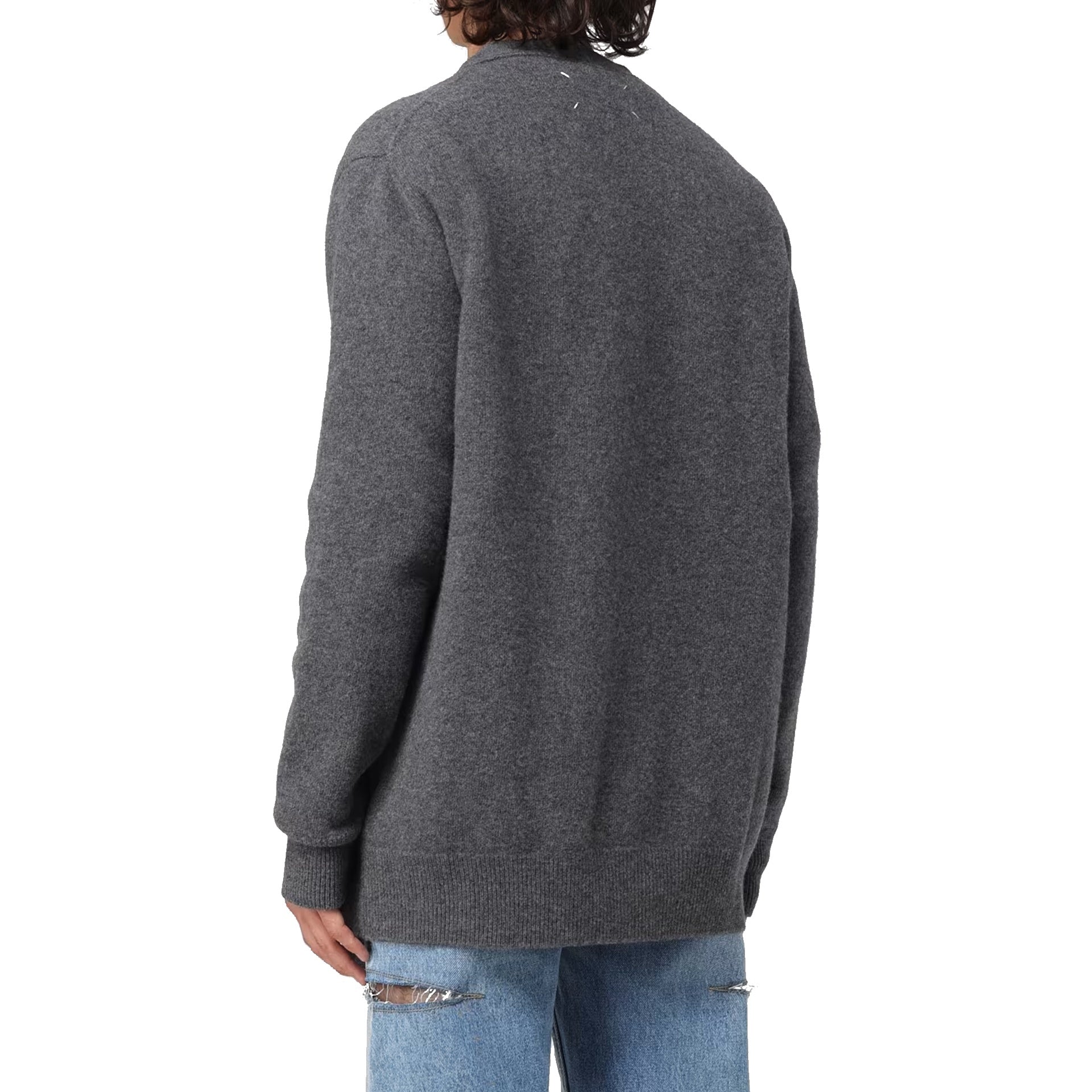 Wool Cardigan Gray