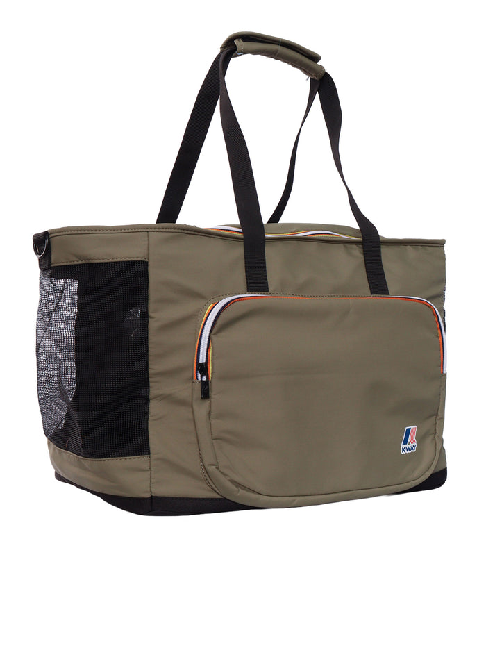 LE VRAI 4.0 MARLEY SHOULDER BAG Green Recycled Nylon Cross