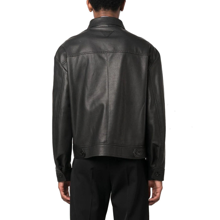 Leather Jacket Black Lamb