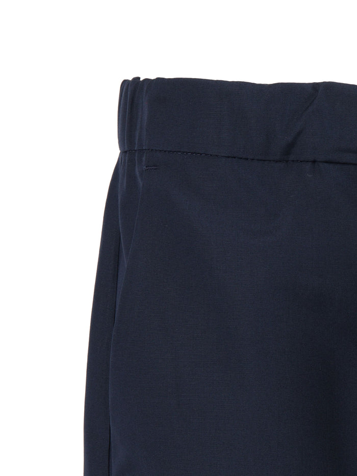 TROUSERS Blue Cotton Pant