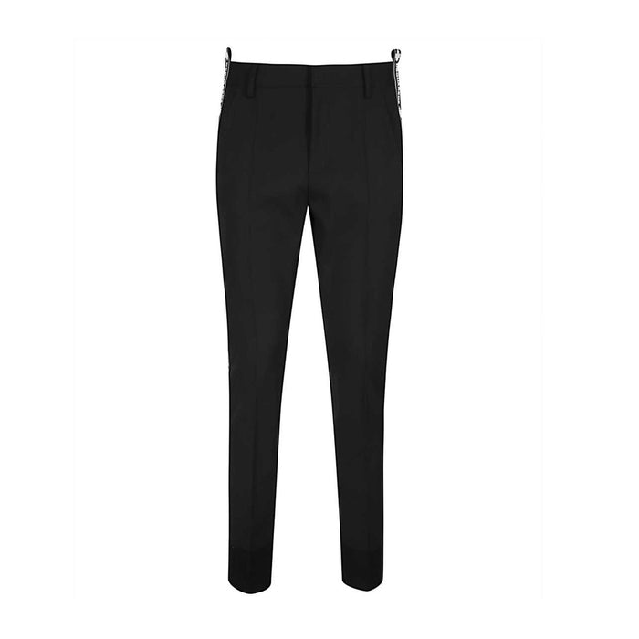 Classic Wool Trousers Black Elastane