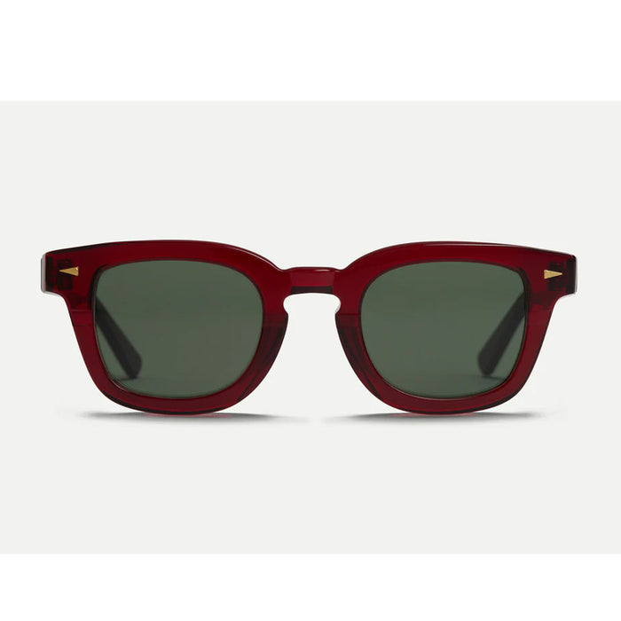 Ahlem Champ de Mars Burgundy Rosso Acetate Occhiali Da Sole