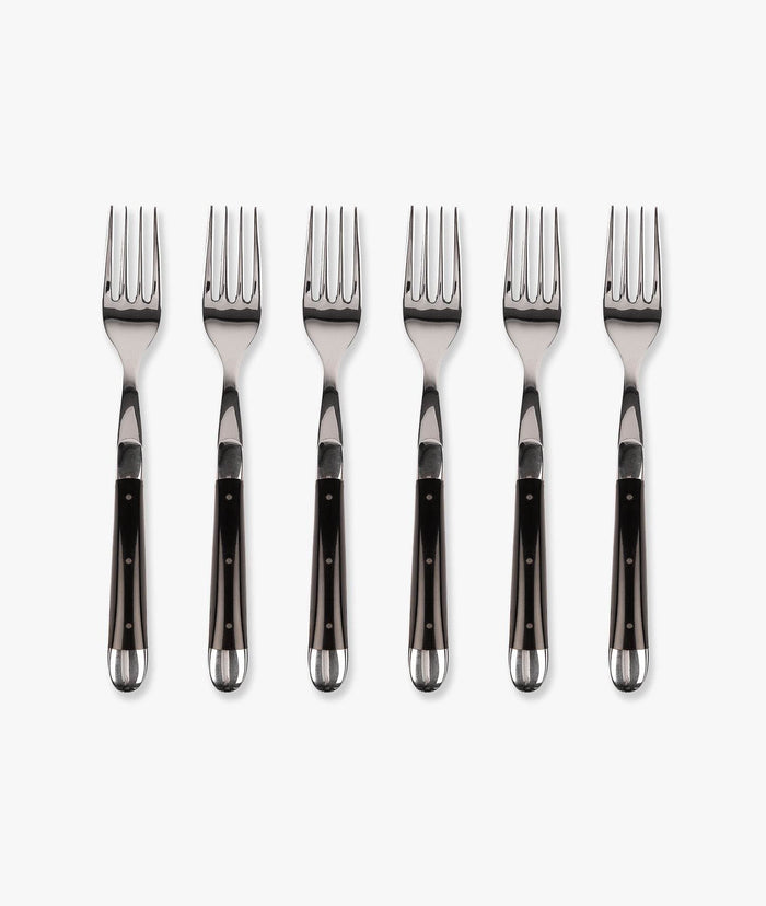 Ox Horn Table Forks Black Cutlery