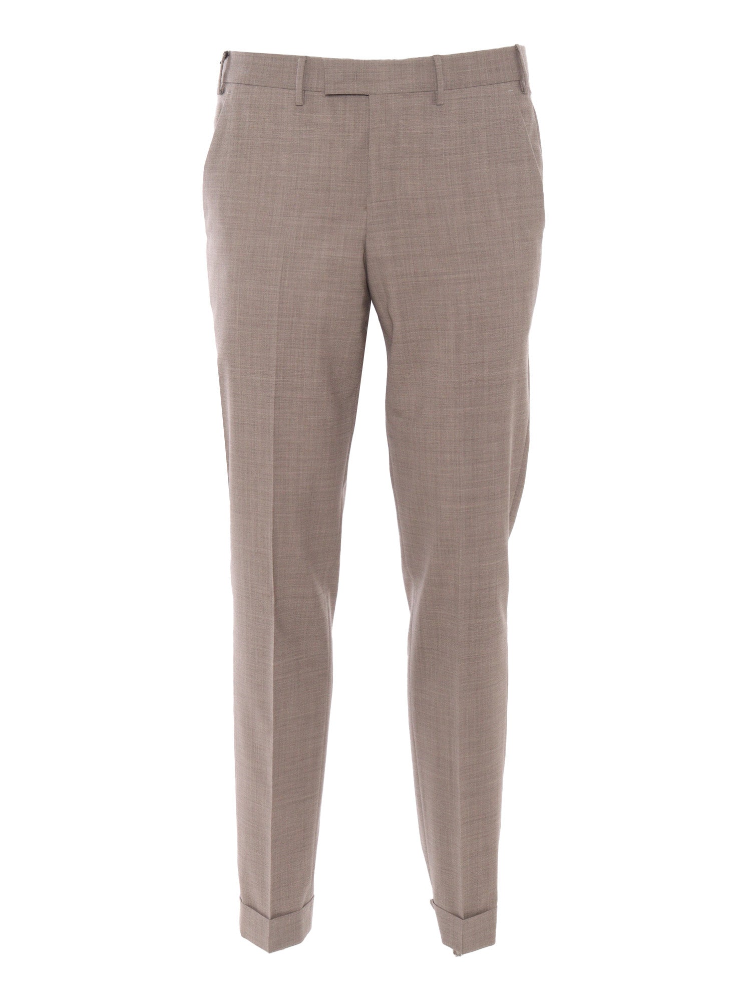 Master trousers Brown Virgin Wool Elastane Pant
