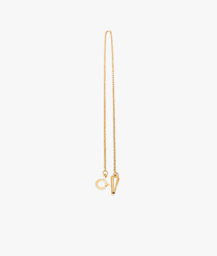 Yellow Gold Chain Key Holder Neutral