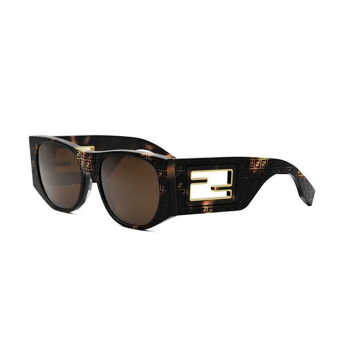 FE40109I 55e Marrone Acetate Occhiali Sole