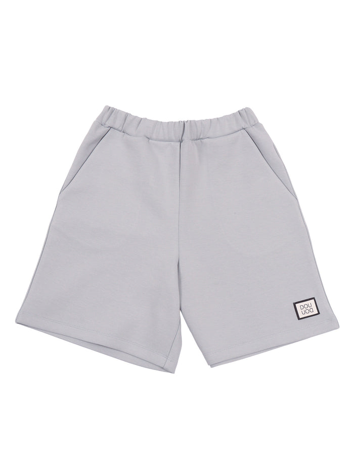 SHORTS Light Blue Viscose Elastane