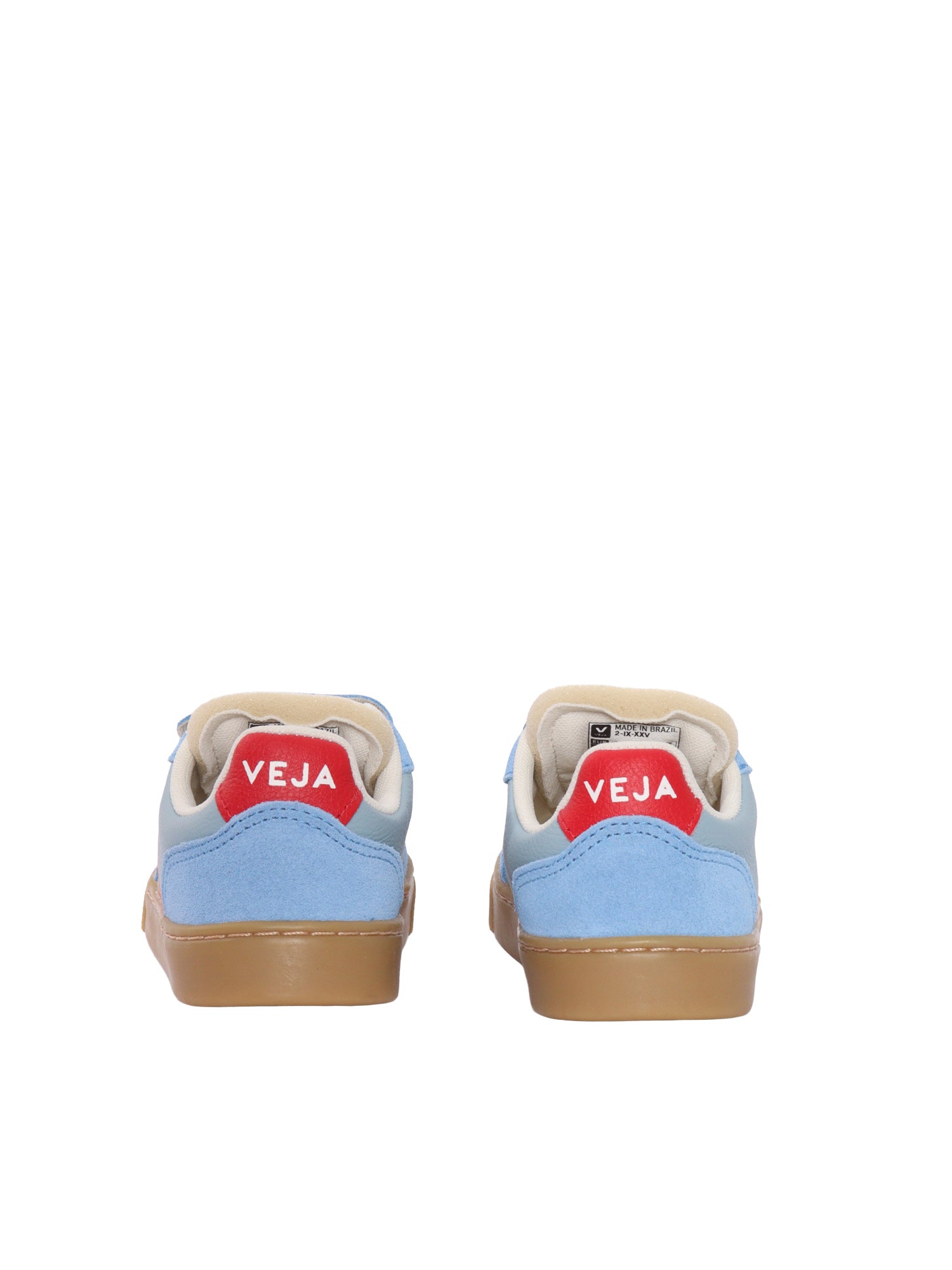 SMALL V-90 O.T. STEEL_FURY_NATURAL SNEAKERS Light Blue Kid