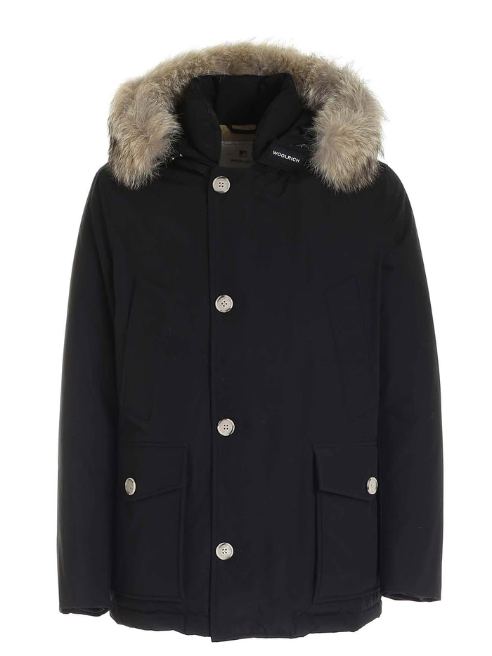 Woolrich Artic Anorak Black Polyester Jacket