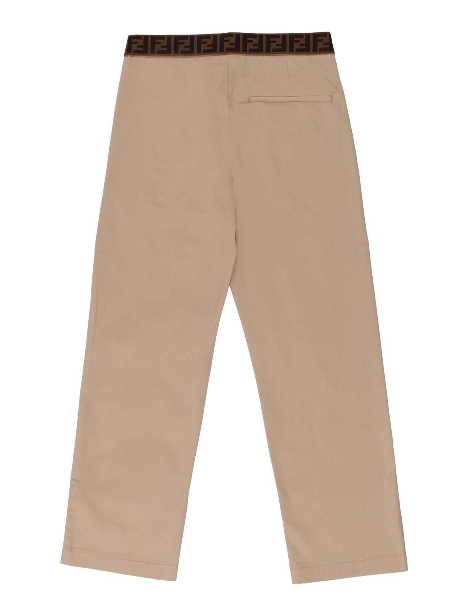 EAVY GABARDINE PANTS Beige