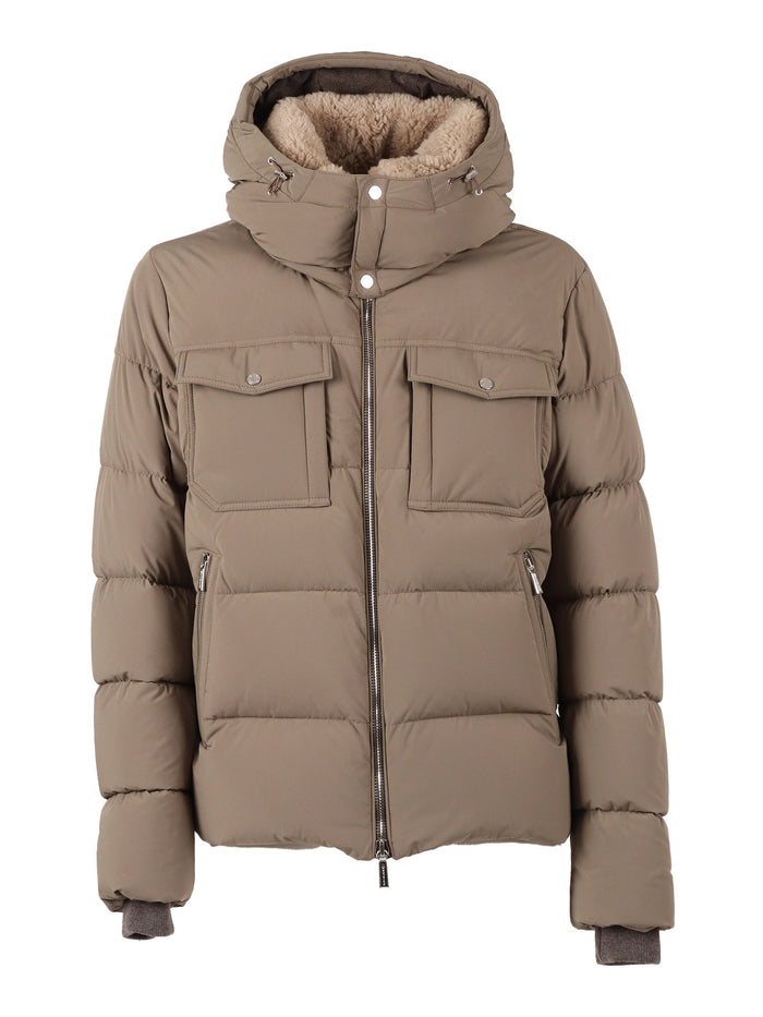 Alarick-Kn Jacket Brown Coat