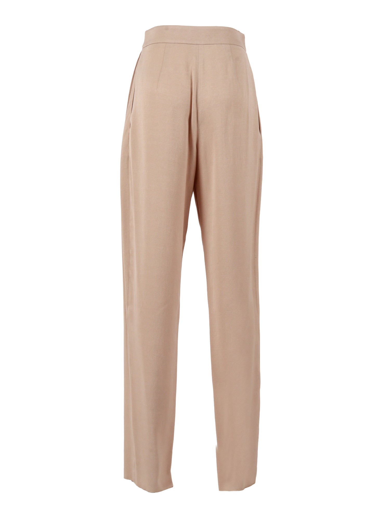 TROUSER Brown Viscose Pant