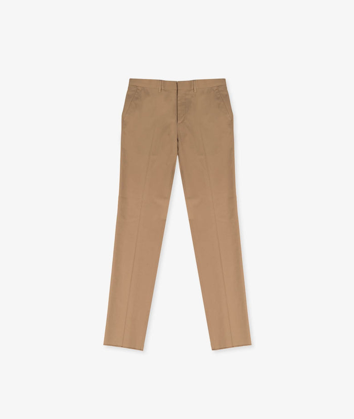 Chino Trousers Beige No Pinces