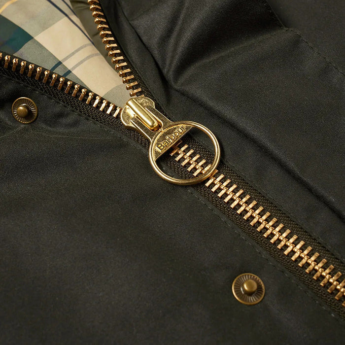 Reelin wax jacket Sage