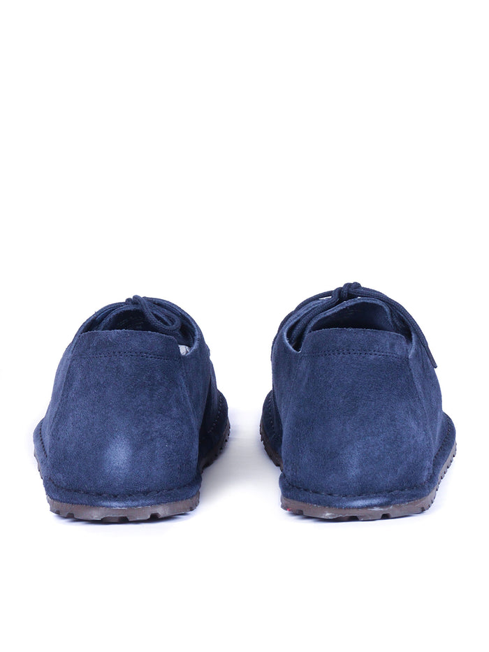 Utti Lace N New Navy, Suede Leather Blue Sole In Eva Loafer