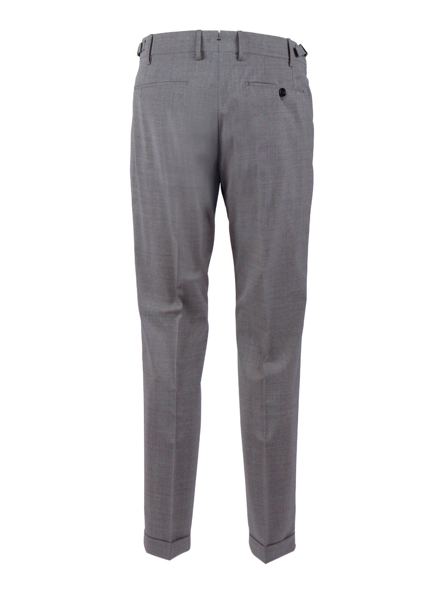 retrolong pants White Virgin Wool Elastane