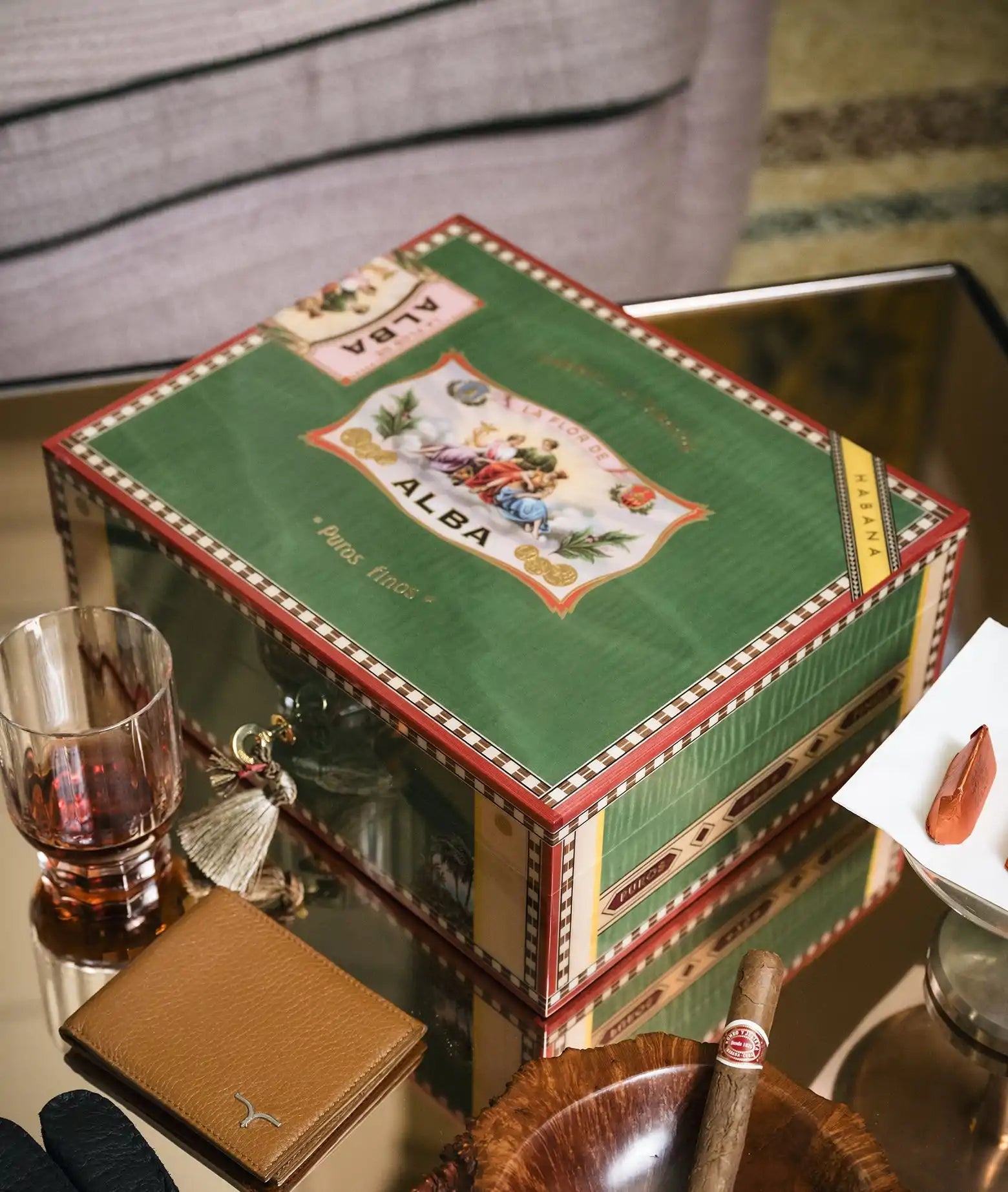 Humidor Alba Red
