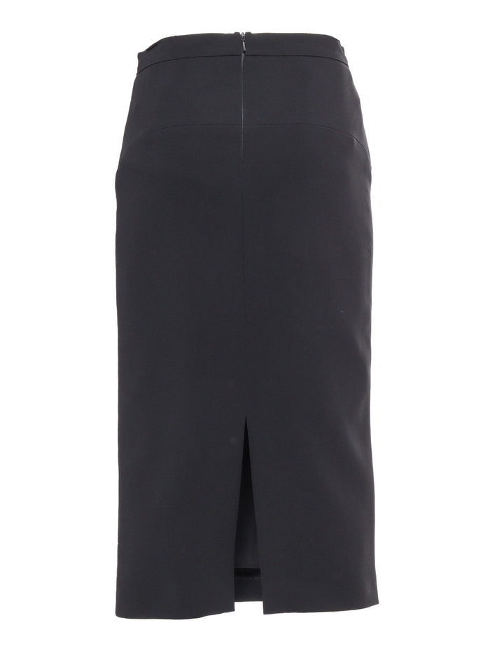 Mid Black Skirt