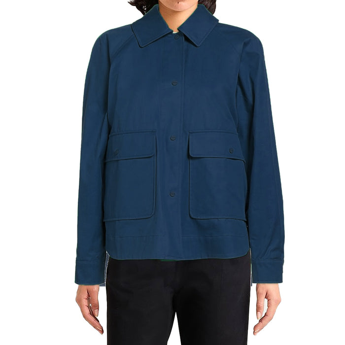 Herno Denim Jacket Blue Cotton