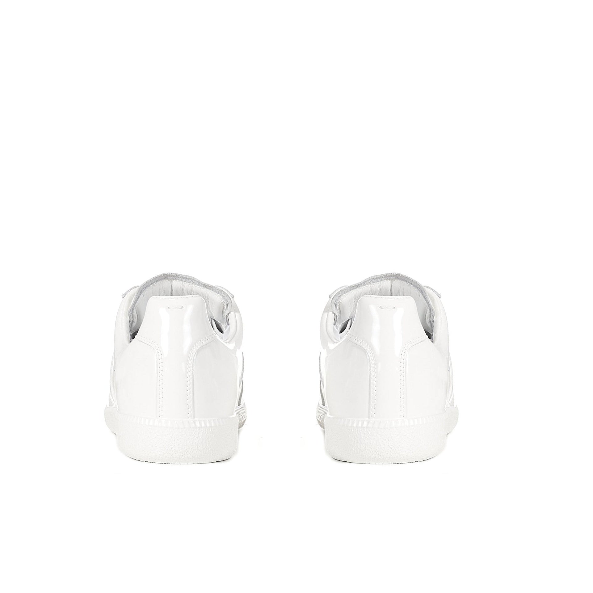 Leather Sneakers White Calf