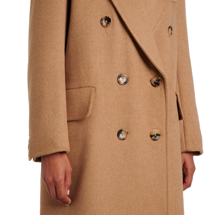 Fungo Wool Coat Brown Virgin
