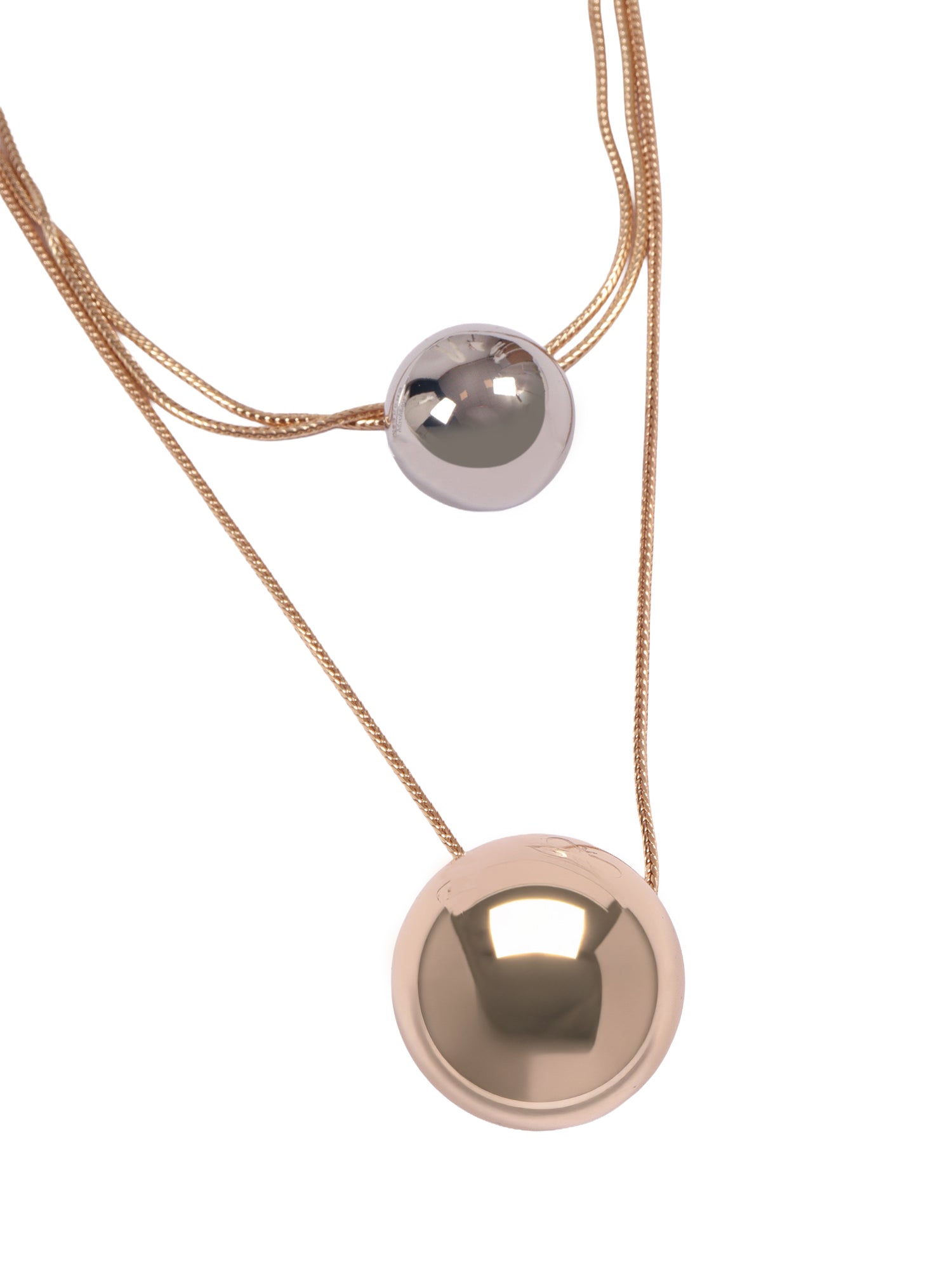 NECKLACE Gold Metal