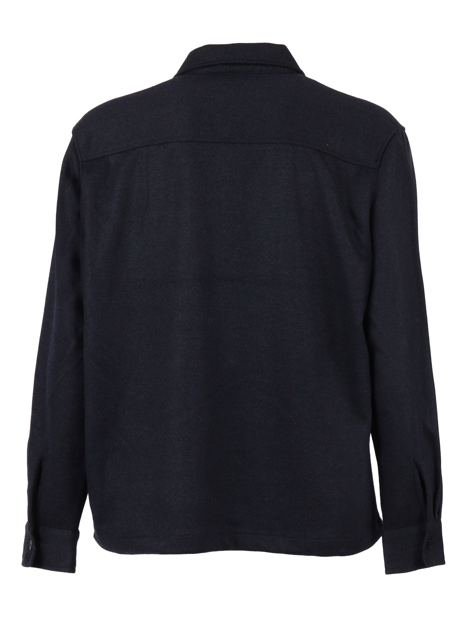 Clayton Wool Shirt Black
