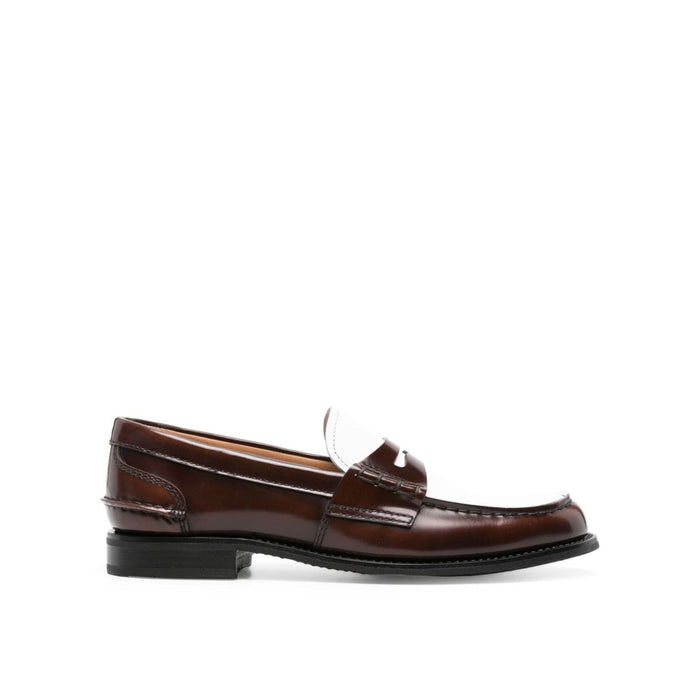 Church Pembrey Leather Loafers Brown Calf