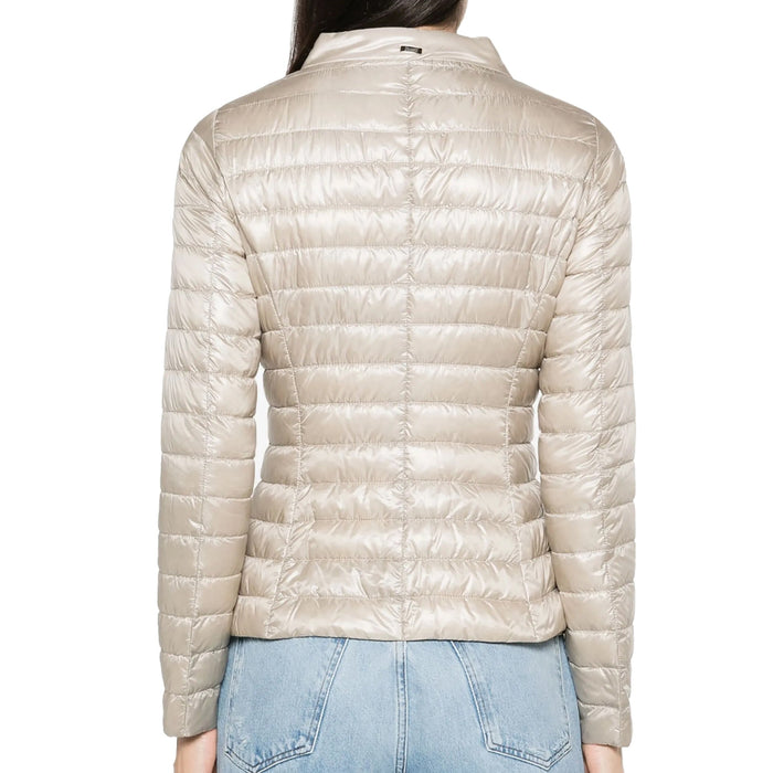 Herno Ultralight Down Jacket Beige Polyamide