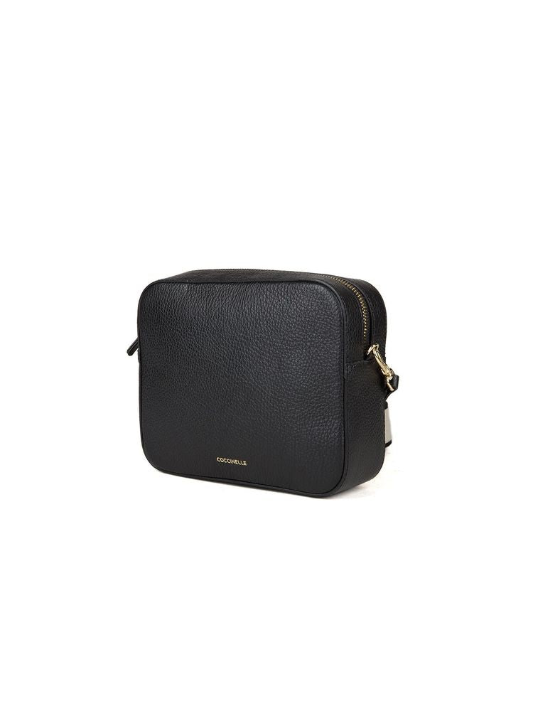 Coccinelle 100% Cowhide (body) crossbody bag in black