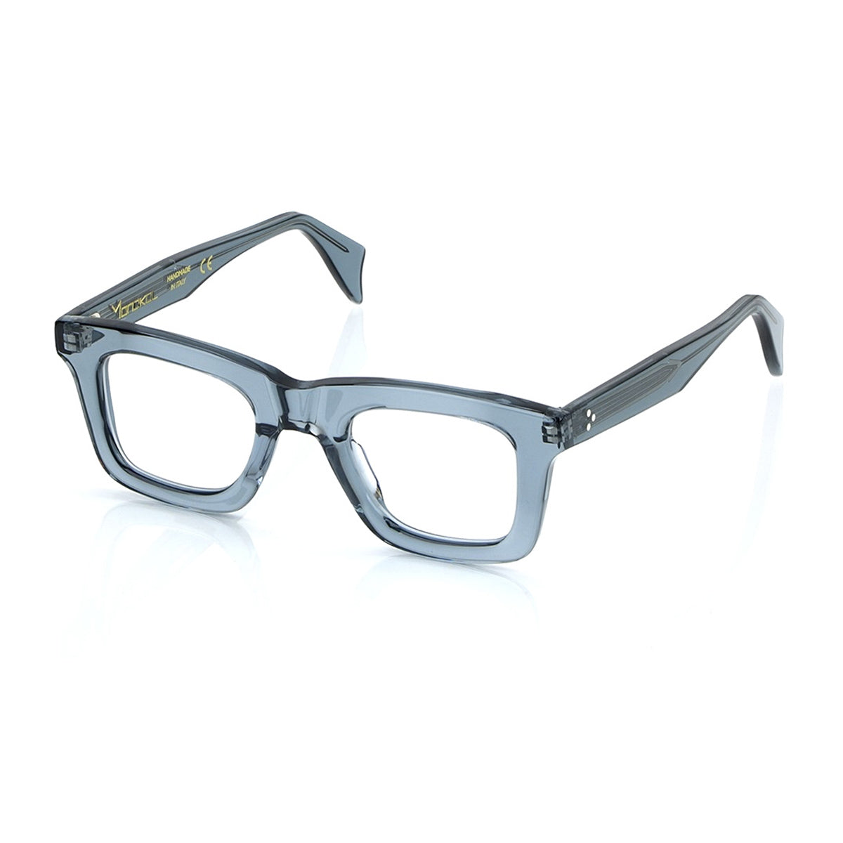 Monokol Concept Eyewear MK308 C43 Azzurro Trasparente Blu Acetate Occhiali Da Vista