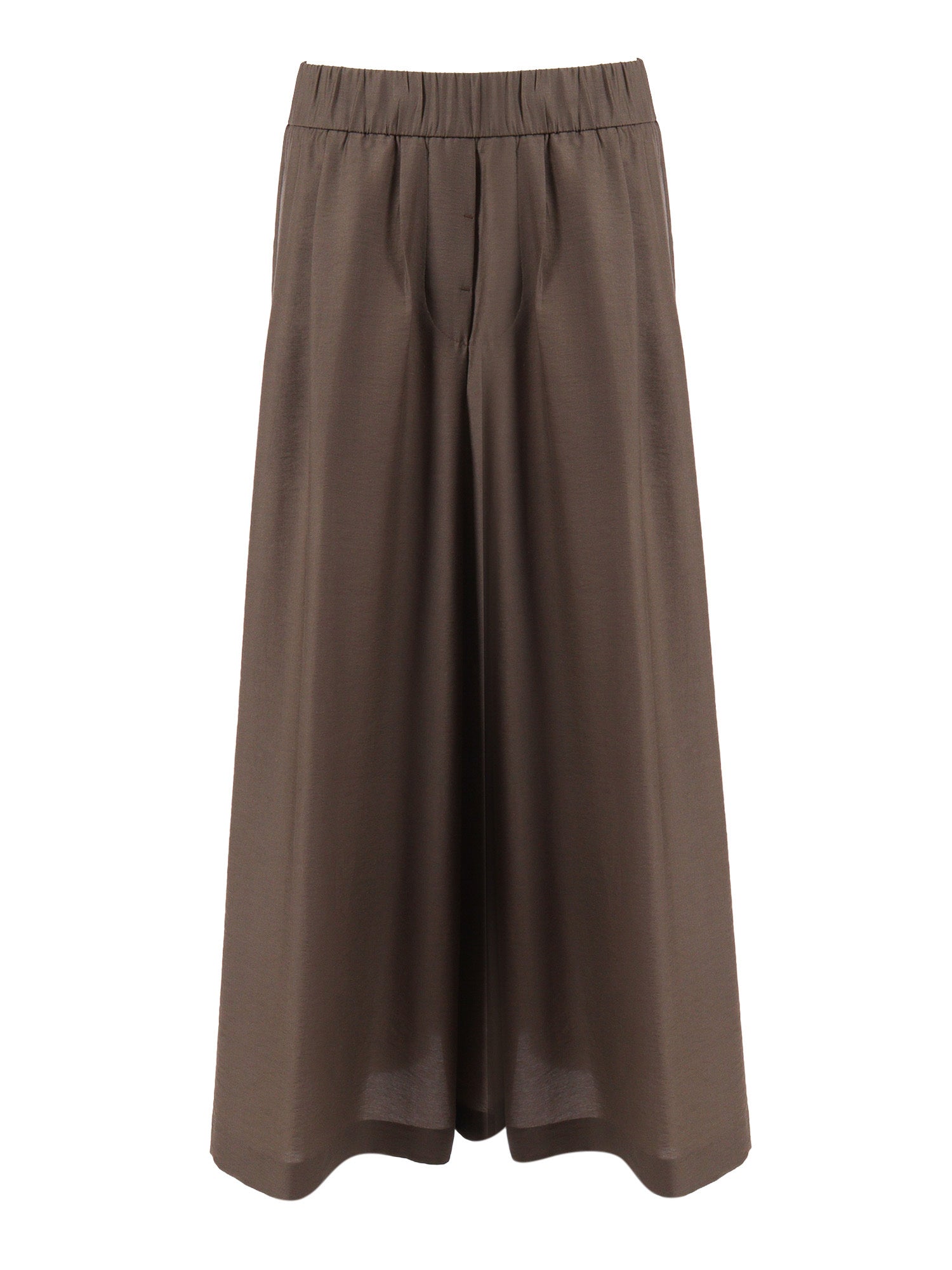 WOMAN TROUSERS Brown Pant