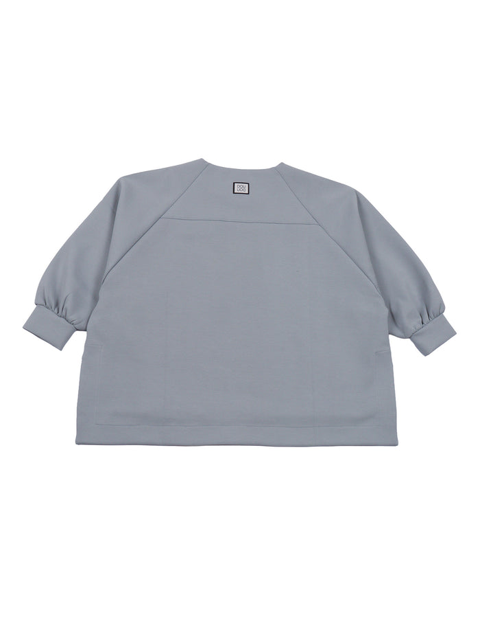 SWEATSHIRT Light Blue Cotton Elastane