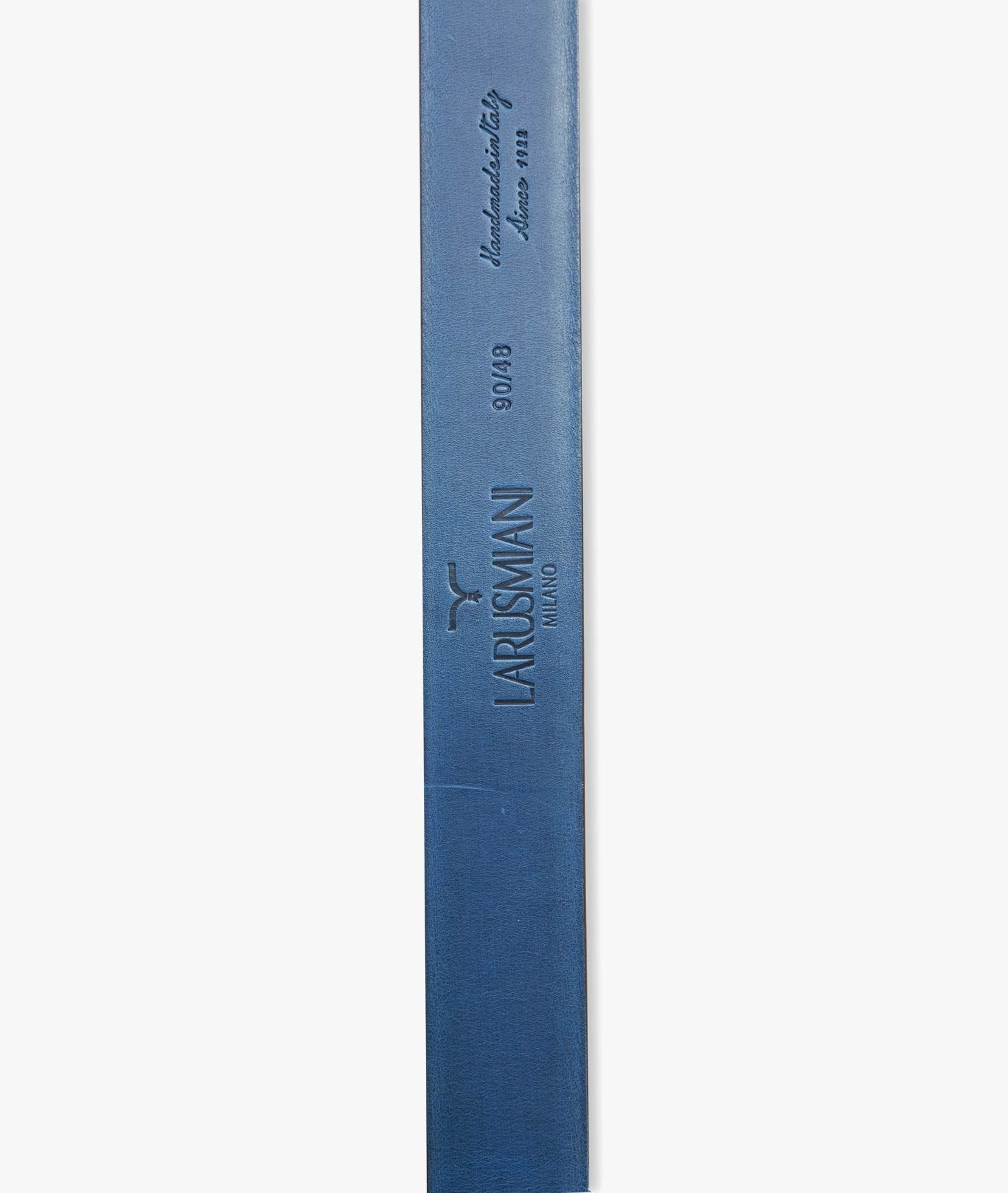 Suede Leather Belt Teal