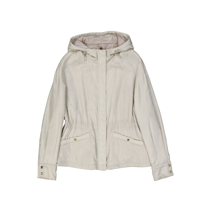 Herno Padded Jacket White Cupro