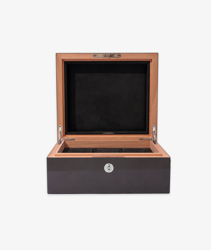 Montecarlo Carbon Fiber Watch Holder Black Case