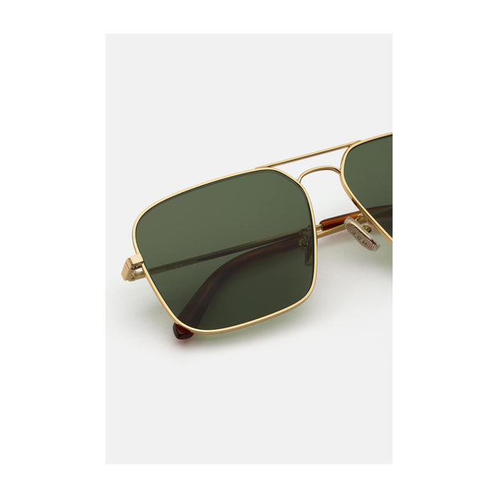 Retrosuperfuture IGGY 2.0 GREEN Gold Oro Metal Occhiali Da Sole
