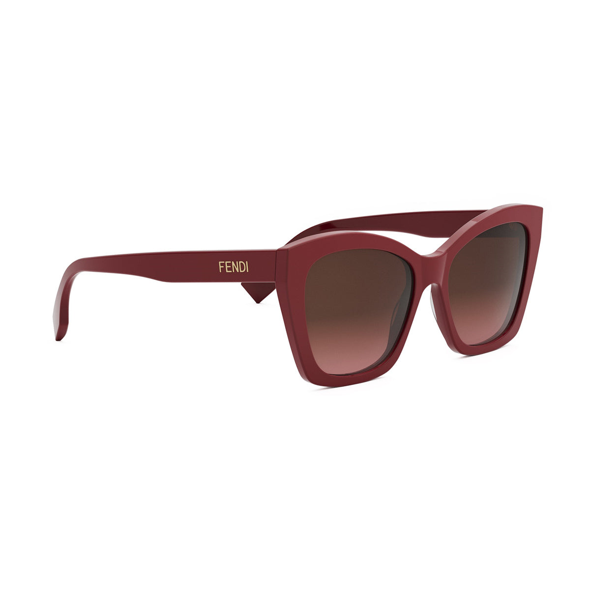 FE40151I 66F Rosso Acetate Occhiali Da Sole