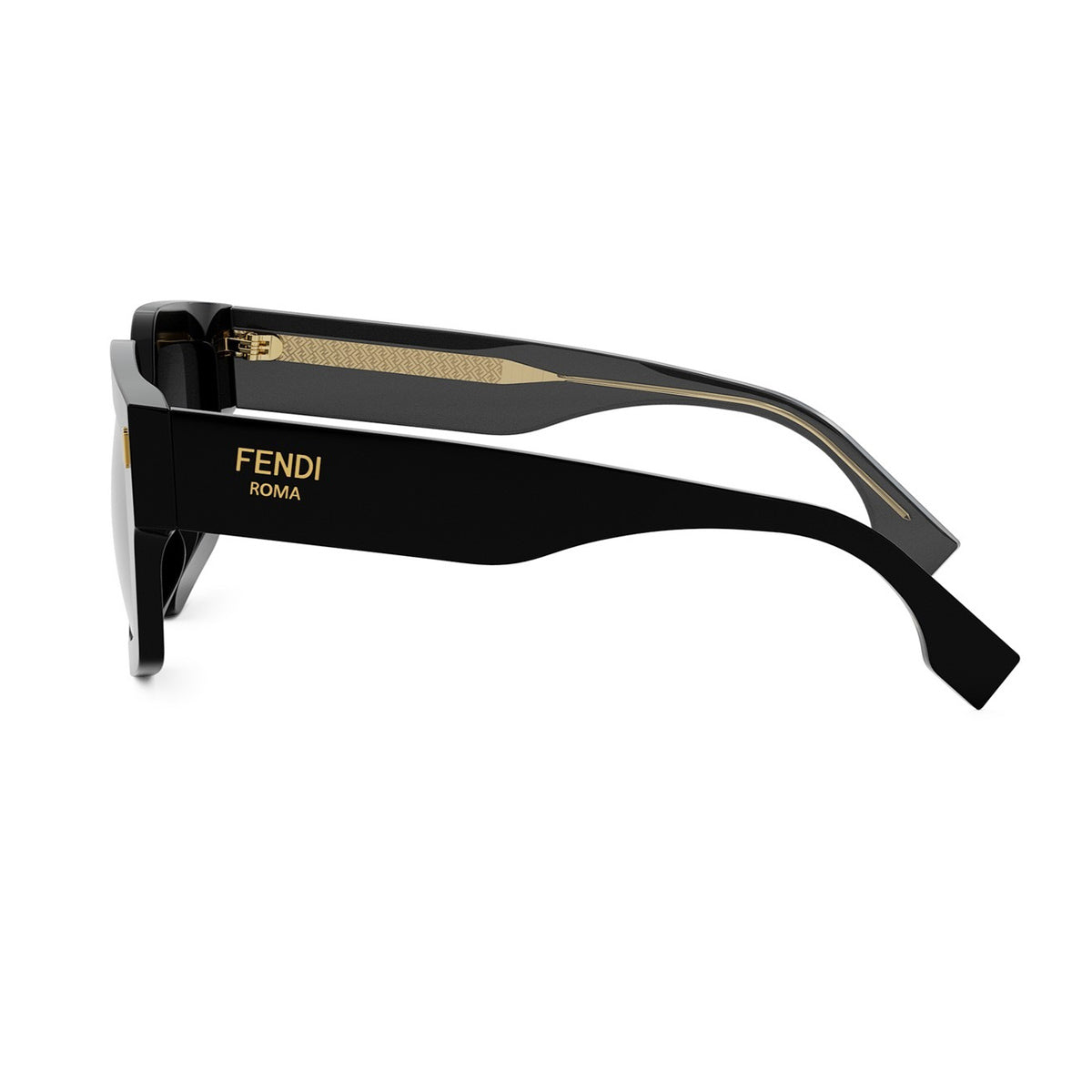Fendi FE40162I Roma 01A Nero Acetate Occhiali Da Sole