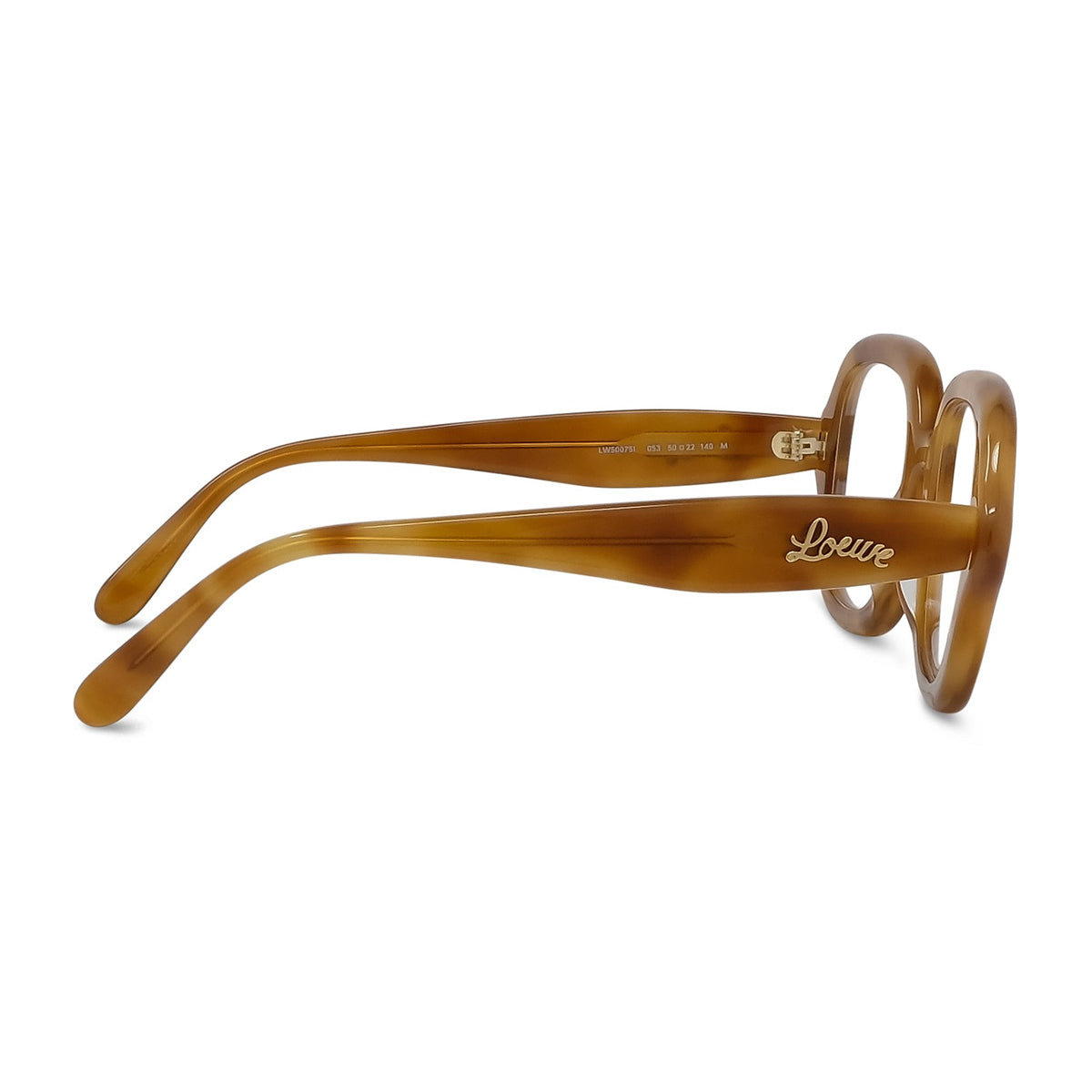 Loewe LW50075I Curvy 053 Blonde Havana Marrone Acetate Occhiali Da Vista