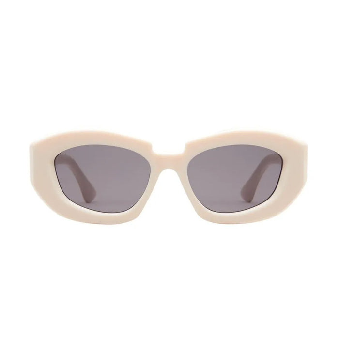 Maske X23 CK 2grey Chalk White Beige Acetate Occhiali Sole
