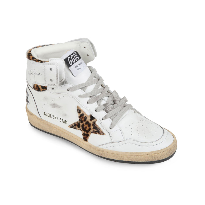 Sky Star White/beige Brown Black Leo Sneaker