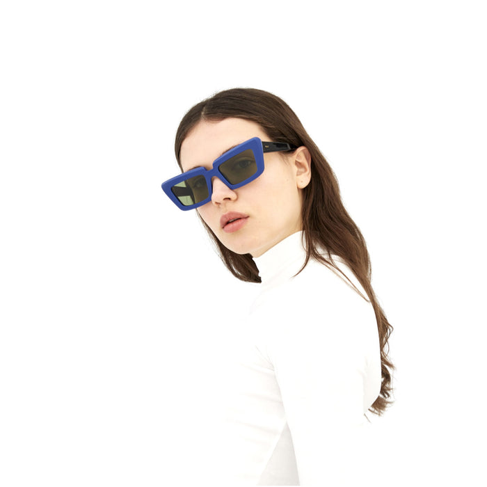 Coccodrillo TRIPHASE blue Blu Acetate Occhiali Sole
